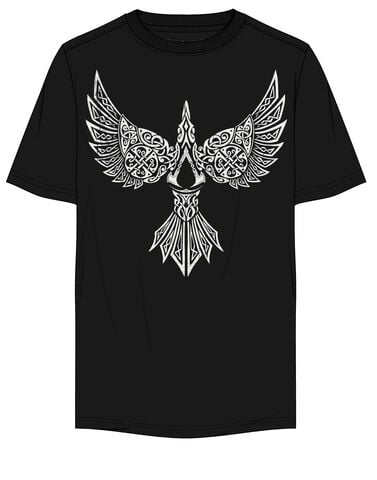 T-shirt Homme - Assassin's Creed : Valhalla - Raven - L